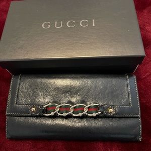 Authentic Gucci long wallet